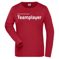 Damen Longsleeve - J&N - SOLID - Bio Stretch Miniaturansicht